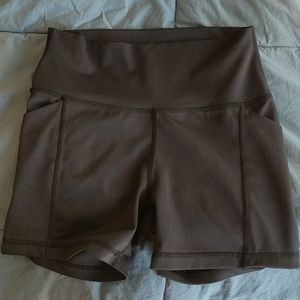 High Waisted Bike Shorts